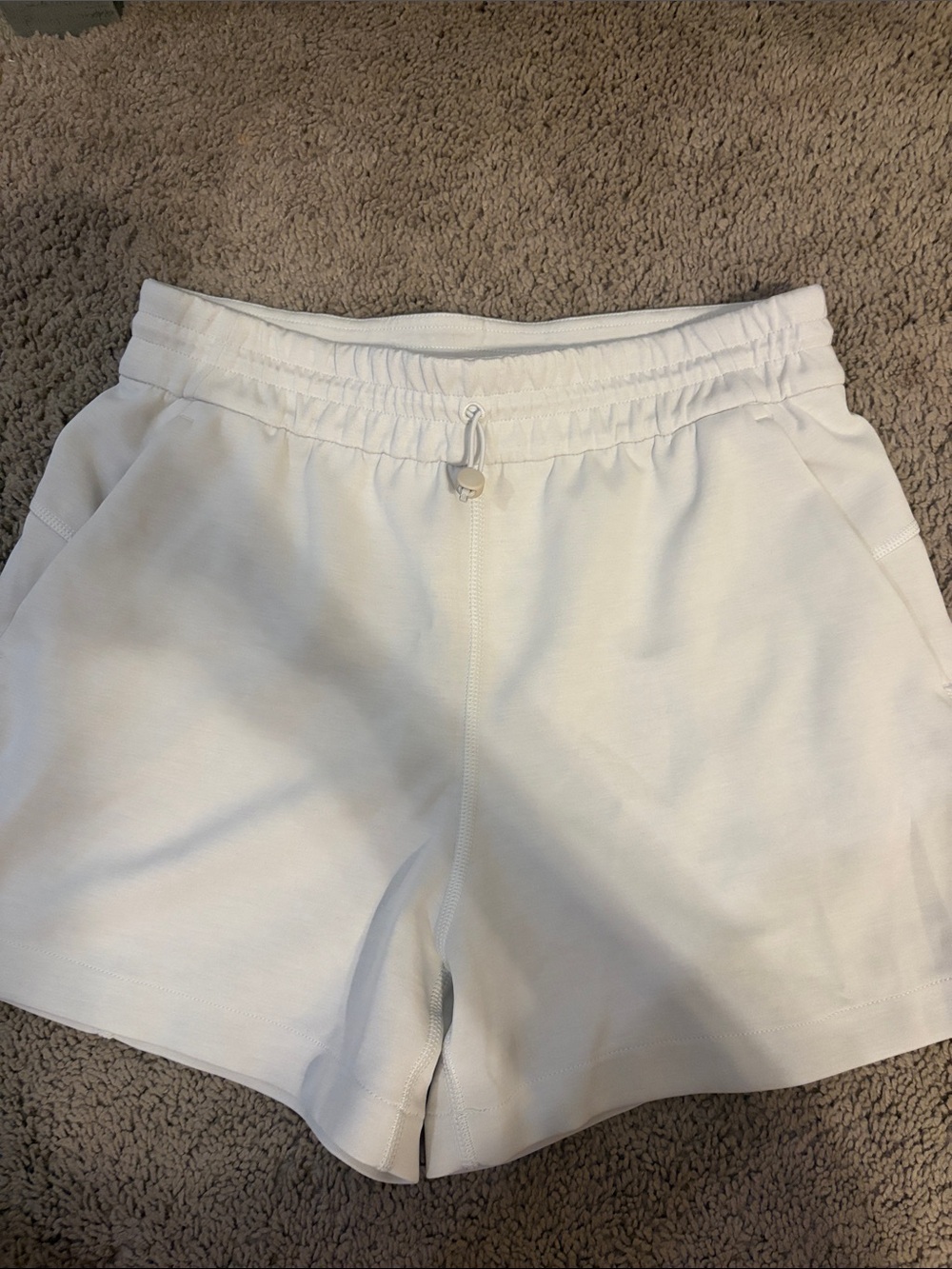 lululemon athletica Women's White Athletic Shorts